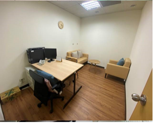 維新醫療社團法人台中維新醫院安靜舒適且具隱私性的會談室